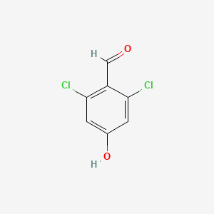 molecular formula C7H4Cl2O2 B1297564 2,6-二氯-4-羟基苯甲醛 CAS No. 60964-09-2