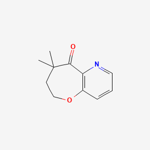 8,8-Dimethyl-7,8-dihydrooxepino[3,2-b]pyridin-9(6H)-one