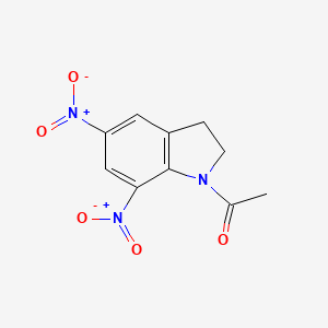 B1297583 1-Acetyl-5,7-dinitroindoline CAS No. 62796-78-5
