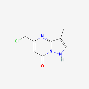 5-(Chloromethyl)-3-methylpyrazolo[1,5-a]pyrimidin-7(4H)-one