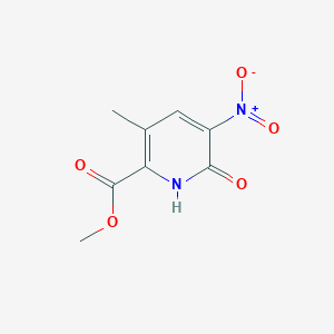 Methyl 3-methyl-5-nitro-6-oxo-1,6-dihydropyridine-2-carboxylate