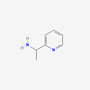 molecular formula C7H10N2 B1297585 1-吡啶-2-基乙胺 CAS No. 42088-91-5