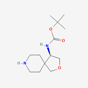 tert-Butyl (R)-(2-oxa-8-azaspiro[4.5]decan-4-yl)carbamate