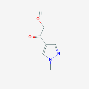 2-Hydroxy-1-(1-methyl-1H-pyrazol-4-yl)ethan-1-one