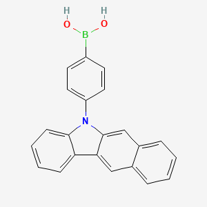 (4-(5H-Benzo[b]carbazol-5-yl)phenyl)boronic acid