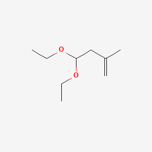 B1297592 4,4-Diethoxy-2-methylbut-1-ene CAS No. 54340-95-3