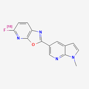 molecular formula C14H9FN4O B12975949 Unii-4I12ES557C CAS No. 1201324-21-1