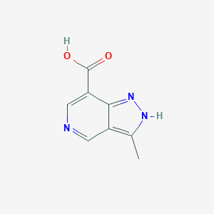 3-Methyl-1H-pyrazolo[4,3-c]pyridine-7-carboxylic acid