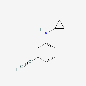 N-cyclopropyl-3-ethynylaniline