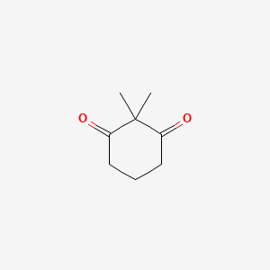 molecular formula C8H12O2 B1297611 2,2-二甲基环己烷-1,3-二酮 CAS No. 562-13-0