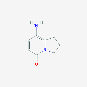 8-Amino-2,3-dihydroindolizin-5(1H)-one