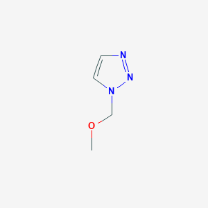 molecular formula C4H7N3O B12976156 1-(Methoxymethyl)-1H-1,2,3-triazole 