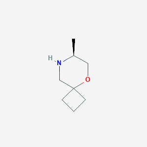 (S)-7-Methyl-5-oxa-8-azaspiro[3.5]nonane