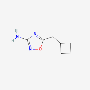 5-(Cyclobutylmethyl)-1,2,4-oxadiazol-3-amine