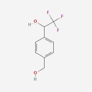 2,2,2-Trifluoro-1-(4-(hydroxymethyl)phenyl)ethanol