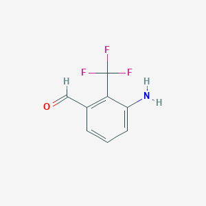 3-Amino-2-(trifluoromethyl)benzaldehyde