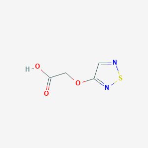 2-((1,2,5-Thiadiazol-3-yl)oxy)acetic acid