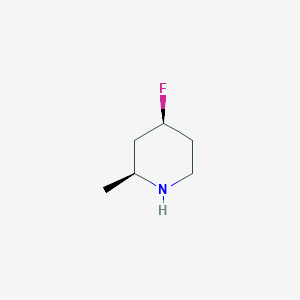 (2S,4S)-4-Fluoro-2-methylpiperidine