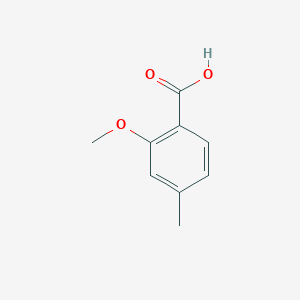 molecular formula C9H10O3 B1297639 2-甲氧基-4-甲基苯甲酸 CAS No. 704-45-0