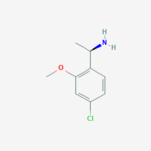 (R)-1-(4-Chloro-2-methoxyphenyl)ethanamine