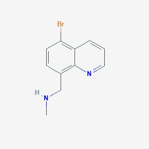 1-(5-Bromoquinolin-8-yl)-N-methylmethanamine