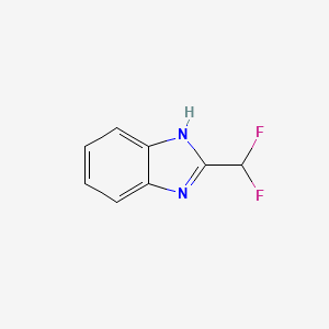 B1297646 2-(Difluoromethyl)-1H-benzimidazole CAS No. 705-09-9