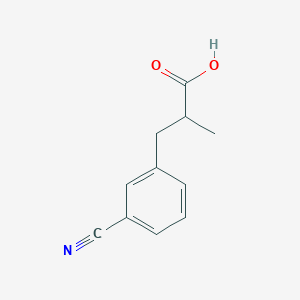 3-(3-Cyanophenyl)-2-methylpropanoic acid