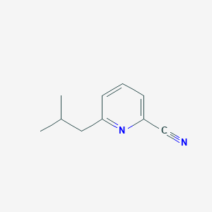 6-Isobutylpicolinonitrile