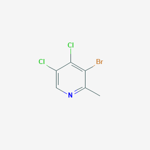 3-Bromo-4,5-dichloro-2-methylpyridine