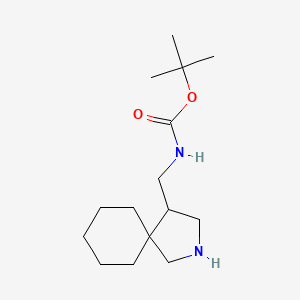 tert-Butyl ((2-azaspiro[4.5]decan-4-yl)methyl)carbamate