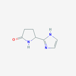 5-(1H-Imidazol-2-yl)pyrrolidin-2-one