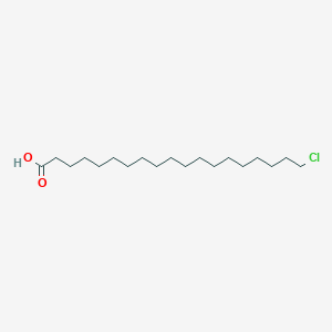 molecular formula C19H37ClO2 B12976615 19-Chlorononadecanoic acid 