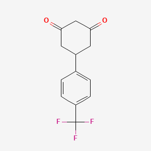 5-(4-(Trifluoromethyl)phenyl)cyclohexane-1,3-dione