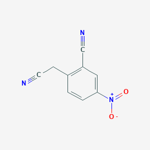 2-(Cyanomethyl)-5-nitrobenzonitrile