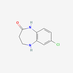 7-Chloro-1,3,4,5-tetrahydro-2H-benzo[b][1,4]diazepin-2-one