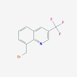 8-(Bromomethyl)-3-(trifluoromethyl)quinoline