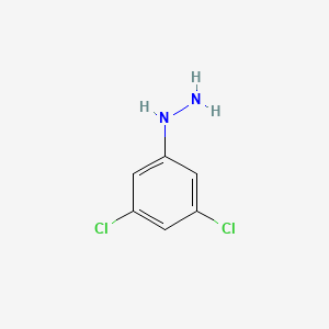 molecular formula C6H6Cl2N2 B1297673 3,5-二氯苯肼 CAS No. 39943-56-1