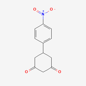 B1297678 5-(4-Nitrophenyl)cyclohexane-1,3-dione CAS No. 55579-75-4
