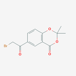 6-(2-Bromoacetyl)-2,2-dimethyl-4H-benzo[d][1,3]dioxin-4-one