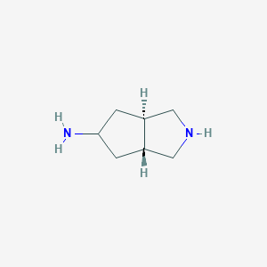 Rel-(3aR,6aR)-octahydrocyclopenta[c]pyrrol-5-amine