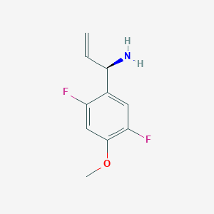 (R)-1-(2,5-Difluoro-4-methoxyphenyl)prop-2-en-1-amine