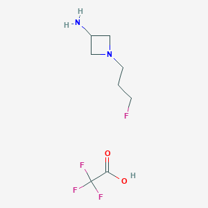 1-(3-Fluoropropyl)azetidin-3-amine 2,2,2-trifluoroacetate