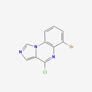 6-Bromo-4-chloroimidazo[1,5-a]quinoxaline