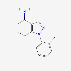 (R)-1-(o-Tolyl)-4,5,6,7-tetrahydro-1H-indazol-4-amine