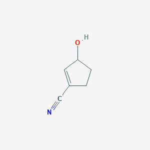 3-Hydroxycyclopent-1-enecarbonitrile