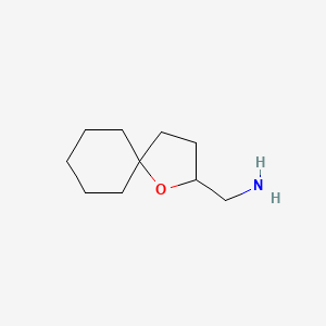 (1-Oxaspiro[4.5]decan-2-yl)methanamine