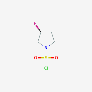 (S)-3-Fluoropyrrolidine-1-sulfonyl chloride