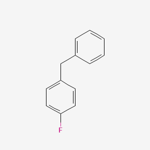 molecular formula C13H11F B1297707 1-Benzyl-4-fluorobenzene CAS No. 587-79-1