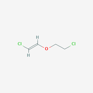 molecular formula C4H6Cl2O B12977143 1-Chloro-2-(2-chloroethoxy)ethene 