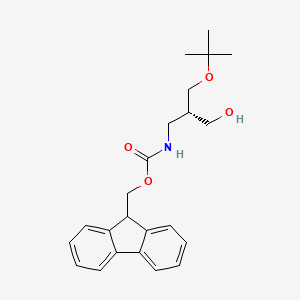 (9H-Fluoren-9-yl)methyl (S)-(3-(tert-butoxy)-2-(hydroxymethyl)propyl)carbamate